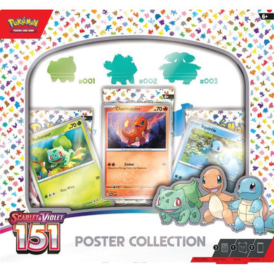 Scarlet & Violet 151 Poster Boks - PokeGal.no