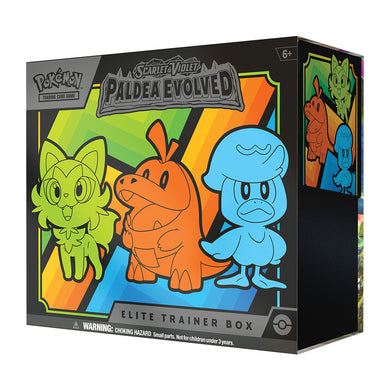 Pokemon Tcg : Pokemon Paldea Evolved Elite Trainer Boks - PokeGal.no