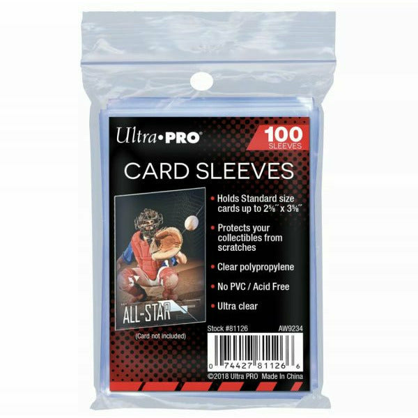 ULTRA PRO CARD SLEEVES 100PKULTRA PRO CARD SLEEVES 100PK penny sleeves - PokeGal.no