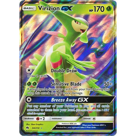 Virizion GX - 34/214 - Ultra Rare
