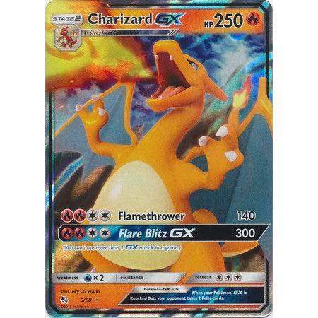 Pokemon Charizard GX - 9/68 - Ultra Rare
