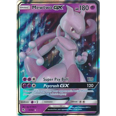 Hidden Fates Mewtwo GX - 31/68 - Ultra Rare
