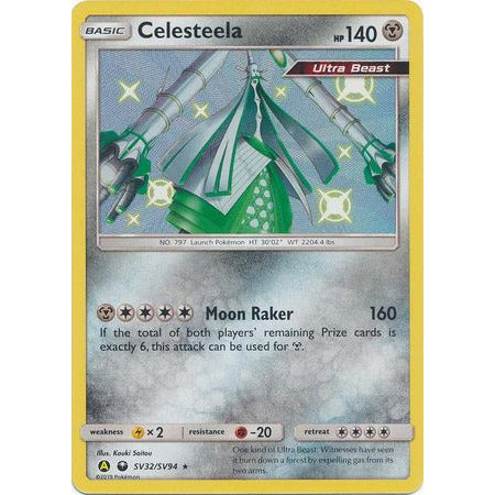 Pokemon Celesteela - SV32/SV94 - Shiny Rare