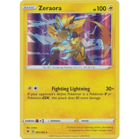 Zeraora - 061/185 - Holo Rare