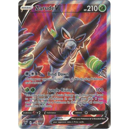 Zarude V - 167/185 - Full Art Ultra Rare