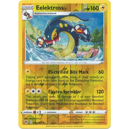 Eelektross - 059/185 - Rare Reverse Holo