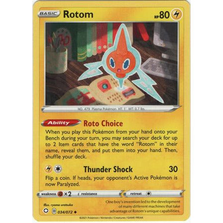 Rotom 34/72 Uncommon