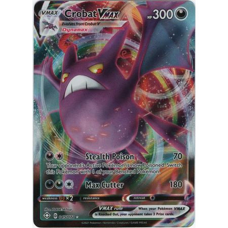 Crobat VMAX - 45/72 - Ultra Rare - PokeGal.no