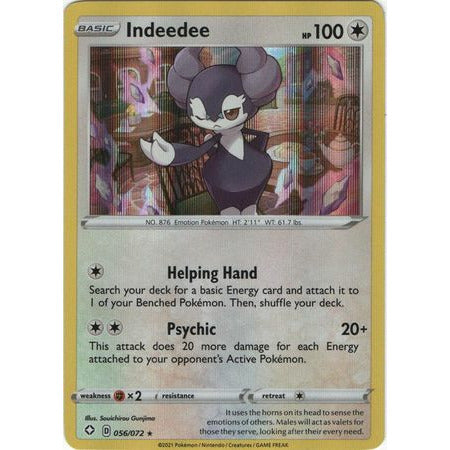 Indeedee - 56/72 - Holo
