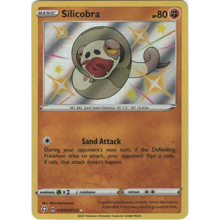 Pokemon Shining Fates Singles Galarian Sandaconda - SV71/SV122 - Shiny Rare - PokeGal.no