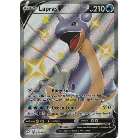 Lapras V - SV110/SV122 - Shiny Rare
