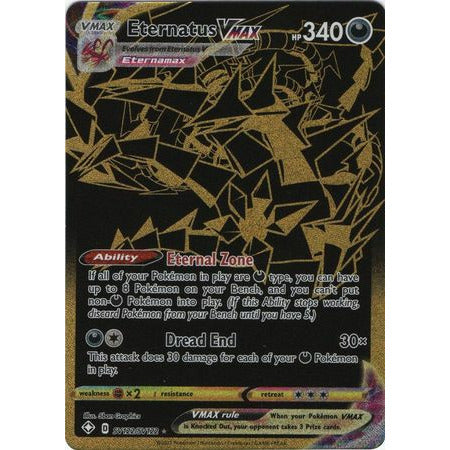 Pokemon Shining Fates Singles Eternatus VMAX - SV122/SV122 - Shiny Rare - PokeGal.no