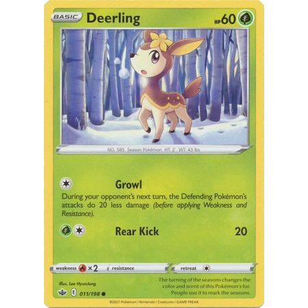 Pokemon Deerling - 11/198 - Common