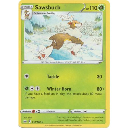 Sawsbuck - 12/198 - Rare