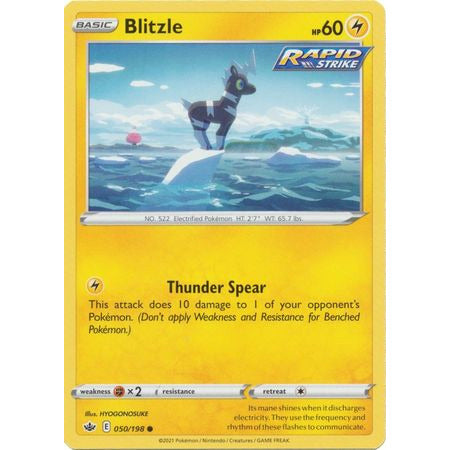 Pokemon Blitzle - 50/198 - Common