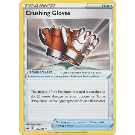 Pokemon Crushing Gloves - 133/198 - Uncommon
