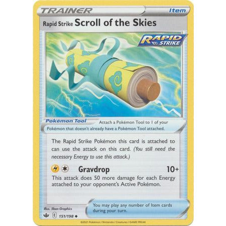 Rapid Strike Scroll of the Skies - 151/198 - Uncommon