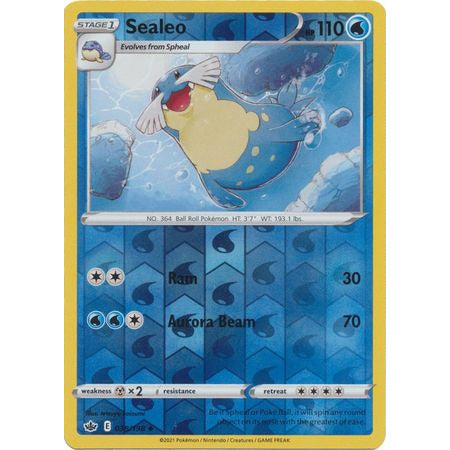 Sealeo - 38/198 - Uncommon Reverse Holo