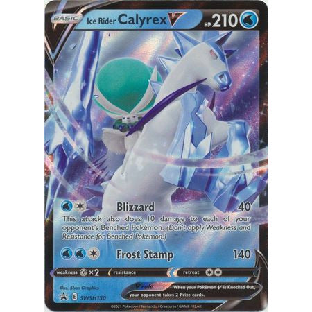 Ice Rider Calyrex V - SWSH130 - Promo