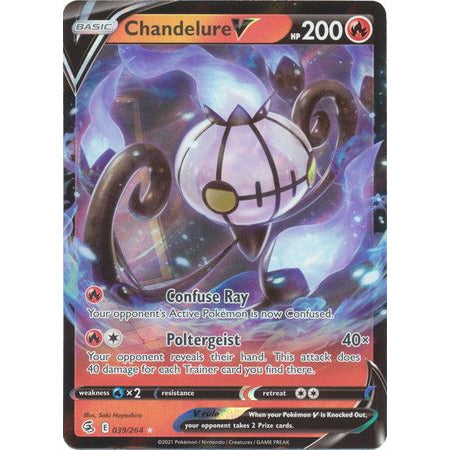Chandelure V - 39/264 - Ultra Rare