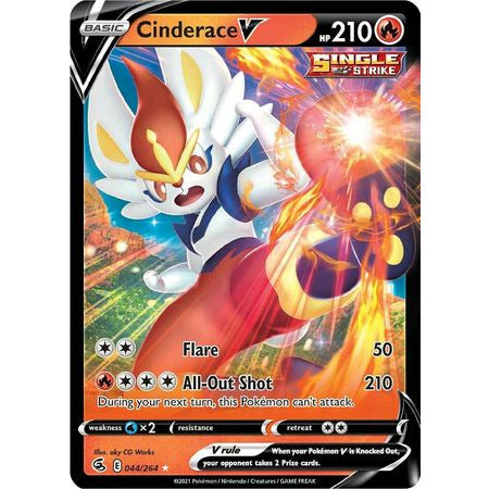Cinderace V - 44/264 - Ultra Rare
