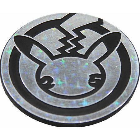Stor Pokemon 25th Celebration Coin Sølv - PokeGal.no