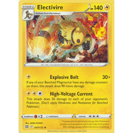 Electivire - 47/172 - Rare