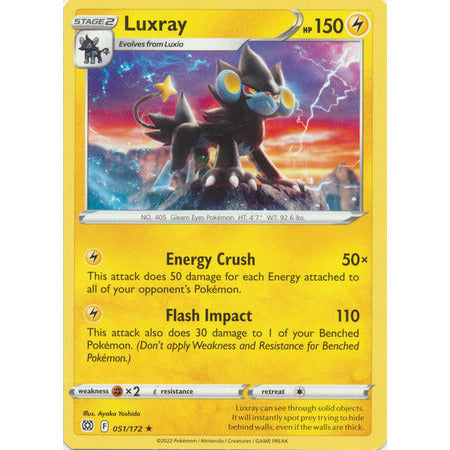 Luxray - 51/172 - Rare