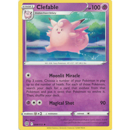 Clefable - 54/172 - Rare