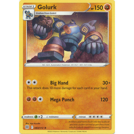 Golurk - 83/172 - Rare