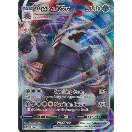 Aggron VMAX - 97/172 - Ultra Rare