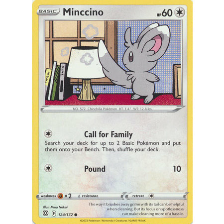 Minccino - 124/172 - Common