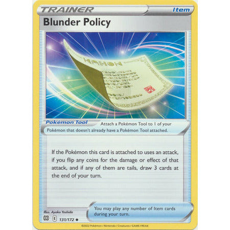 Blunder Policy - 131/172 - Uncommon