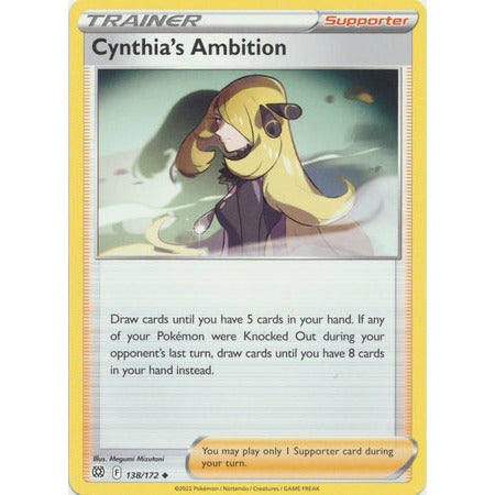 Cynthia's Ambition - 138/172 - Uncommon