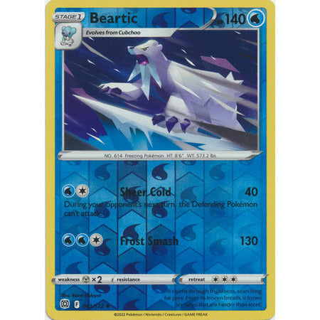 Beartic - 43/172 - Uncommon Reverse