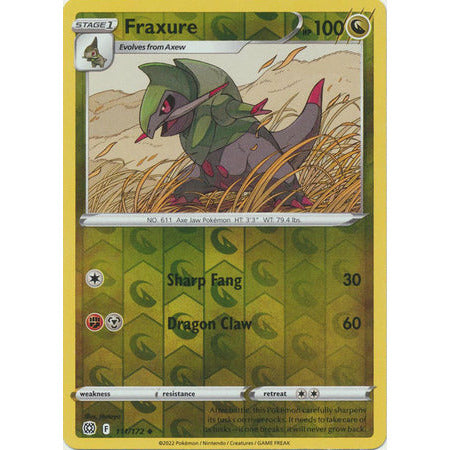 Fraxure - 111/172 - Uncommon Reverse