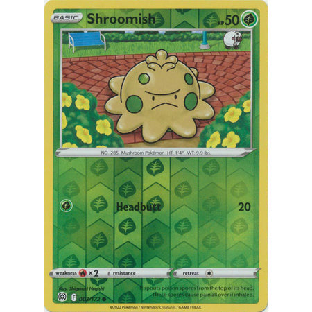 Shroomish - 3/172 - Common Revers Holo