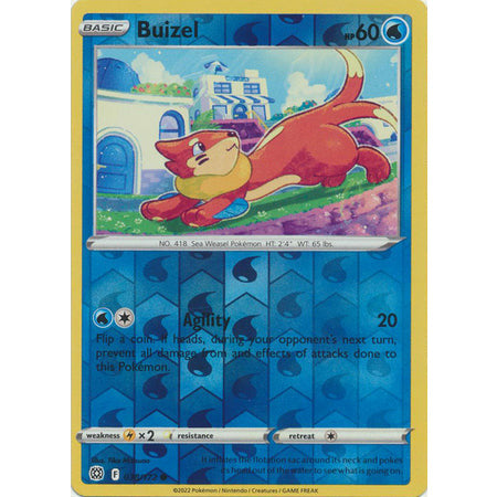 Buizel - 38/172 - Common Reverse