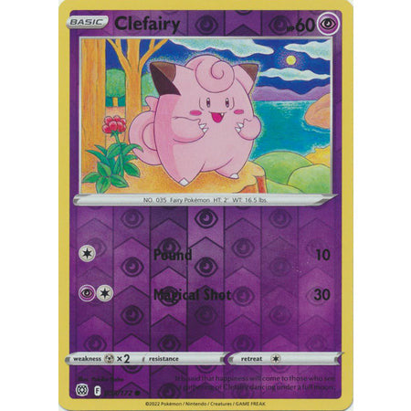 Clefairy - 53/172 - Common Reverse