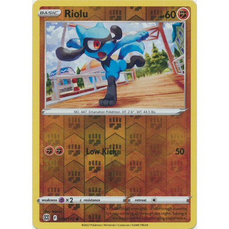 Riolu - 78/172 - Common Revers