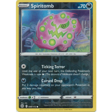 Spiritomb - 89/172 - Common Reverse