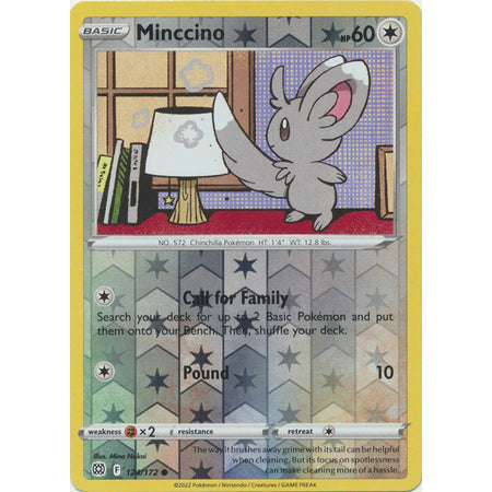 Minccino - 124/172 - Common Reverse