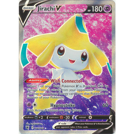 Pokemonkort Jirachi V - 170/189 - Full Art Ultra Rare
