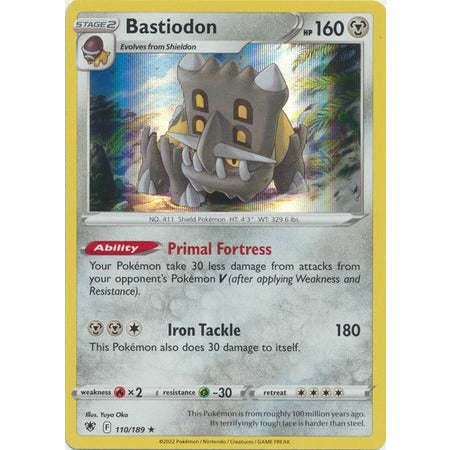 Bastiodon - 110/189 - Holo Rare Sword & Shield: Astral Radiance Single Card