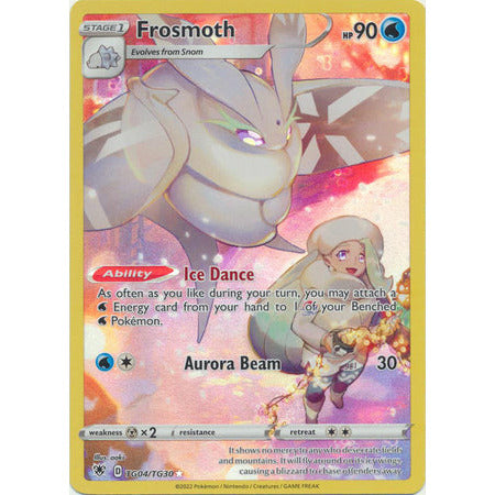 Pokemon Singles Astra Radiance Frosmoth - TG04/TG30 - Holo Rare