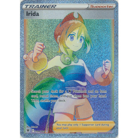 Pokemon Singles Astra Radiance Irida - 204/189 - Hyper Rare