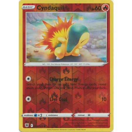 Cyndaquil - 023/189 - Common Reverse Holo