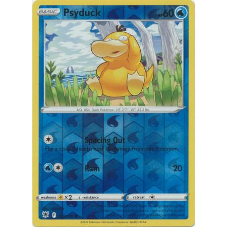 Psyduck - 028/189 - Common Reverse Holo Sword & Shield: Astral Radiance Single Card
