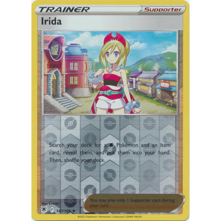 Pokemonkort Singles Astral Radiances  TCG Irida - 147/189 - Holo Rare Reverse Holo