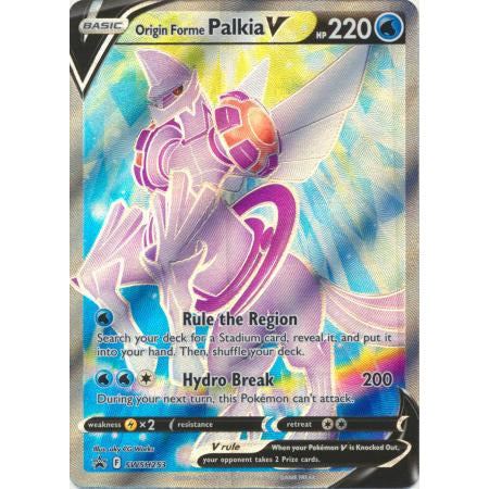 Pokemon Kort Origin Forme Palkia V - SWSH253 - Full Art Promo - PokeGal.no